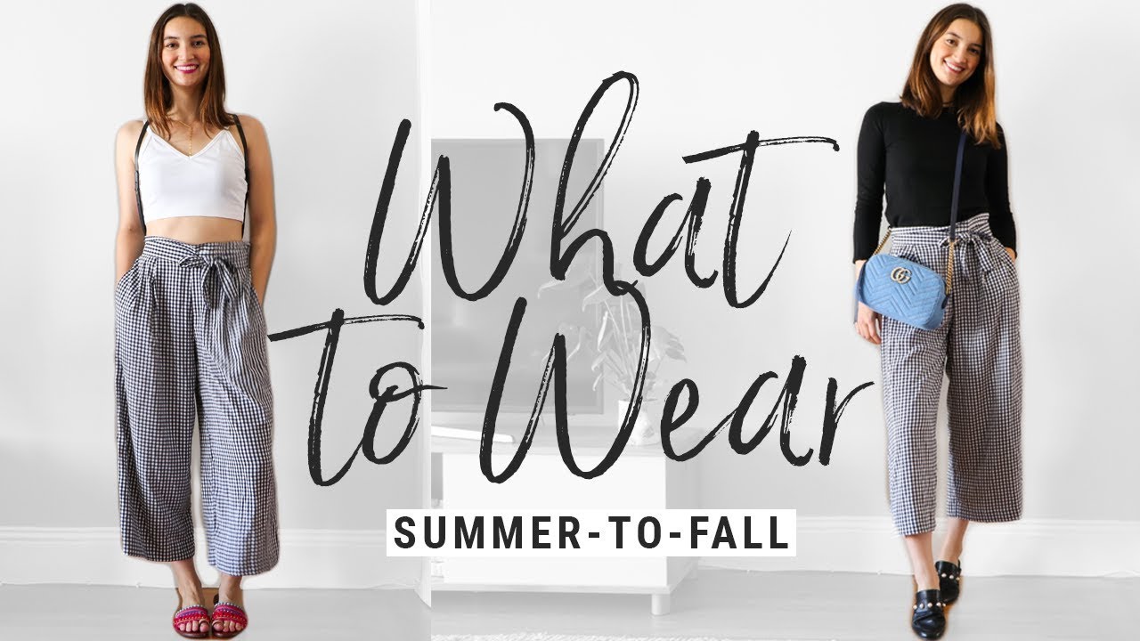 How to Transition Your Summer Wardrobe to Fall